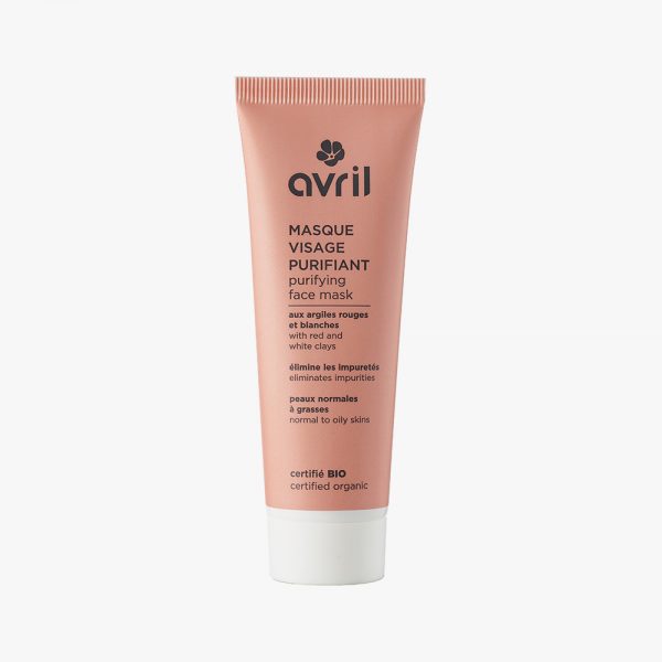Masque visage purifiant bio Avril
