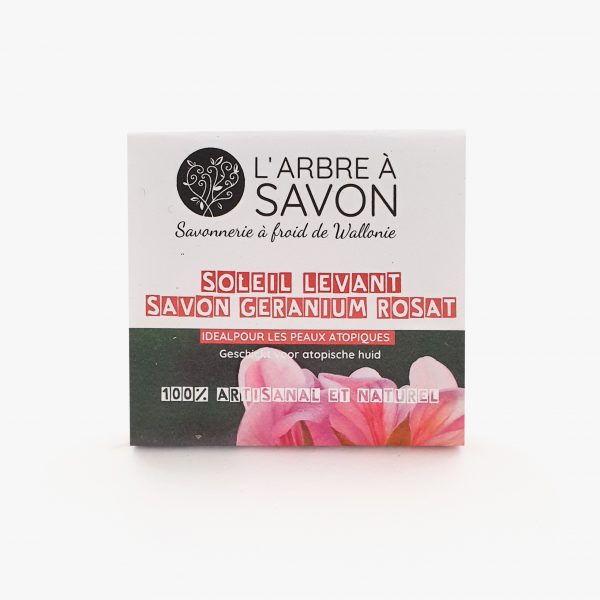 Savon au géranium et palmarosa