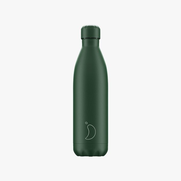 Gourde Chilly's bouteille Mat All Green 750ml vert