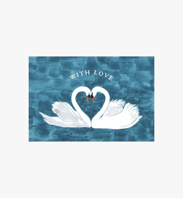 Carte double - With Love