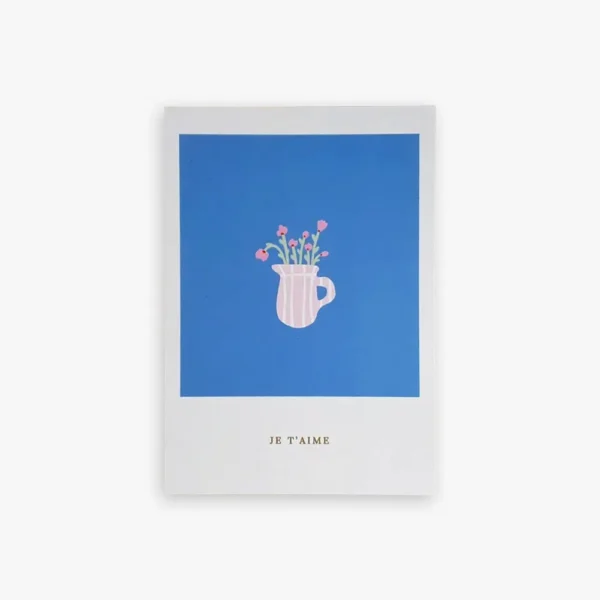 Carte avec enveloppe - Je t'aime