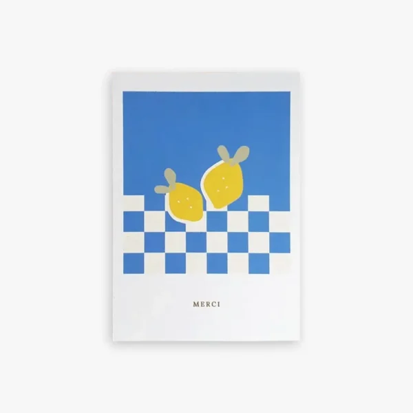 Carte avec enveloppe - Merci