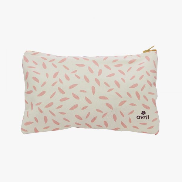 Trousse à maquillage en coton bio