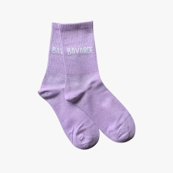 Chaussettes paillettes "Bavarde"