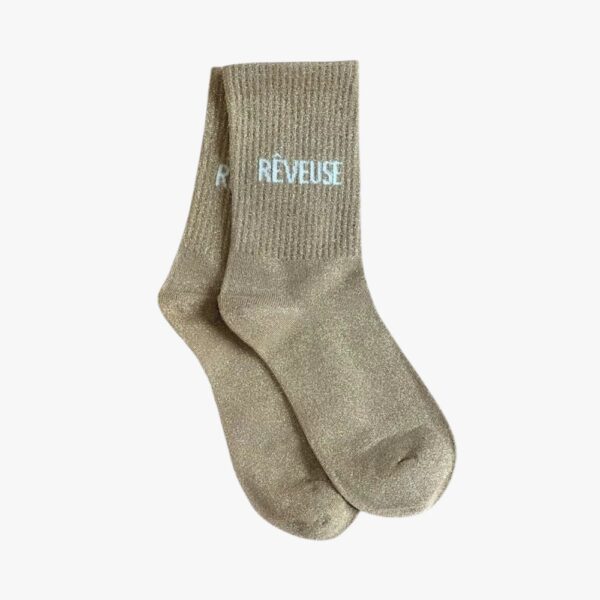 Chaussettes paillettes "Rêveuse"