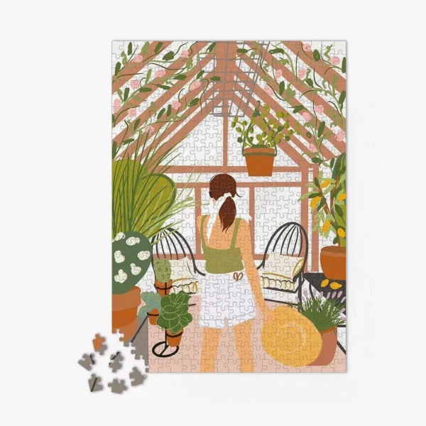 Puzzle 1000 pièces Un dimanche à la campagne